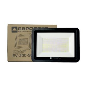 Подробнее о Прожектор светодиодный ЕВРОСВЕТ 200Вт 6400К EV-200-504 PRO 18000Лм + PULS, фото 5 Прожектор светодиодный ЕВРОСВЕТ 200Вт 6400К EV-200-504 PRO 18000Лм + PULS, фото 5