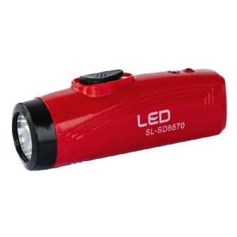 Подробнее о Фонарик на аккумуляторе LED SL-SD8670 красный Фонарик на аккумуляторе LED SL-SD8670 красный