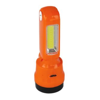 Фонарик на аккумуляторе LED YG8672A оранжевый, фото 3