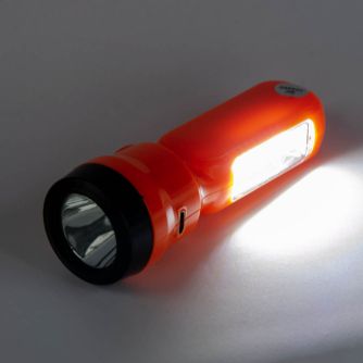 Фонарик на аккумуляторе LED YG8672A оранжевый, фото 5