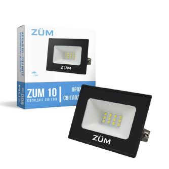 Подробнее о Прожектор светодиодный ZUM F02-10 6400K Прожектор светодиодный ZUM F02-10 6400K