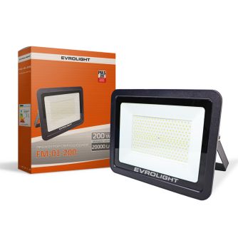 Подробнее о Прожектор светодиодный EVROLIGHT FM-01-200 200W 6400K, фото 2 Прожектор светодиодный EVROLIGHT FM-01-200 200W 6400K, фото 2