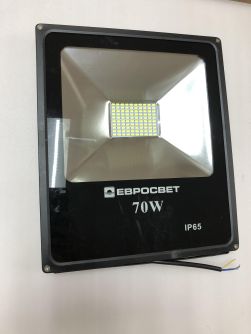 Прожектор EVRO LIGHT EV-70-01 70W 95-265V 6400K 5600lm SMD, фото 3
