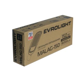 Подробнее о Светильник светодиодный консольный EVROLIGHT 150Вт 5000К MALAG-150 18000Лм IP65, фото 4 Светильник светодиодный консольный EVROLIGHT 150Вт 5000К MALAG-150 18000Лм IP65, фото 4