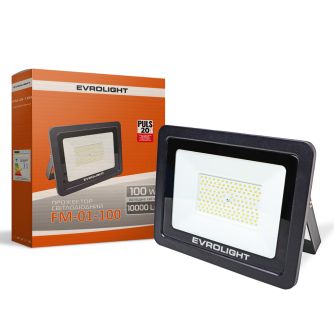 Подробнее о Прожектор светодиодный EVROLIGHT FM-01-100 100W 6400K, фото 2 Прожектор светодиодный EVROLIGHT FM-01-100 100W 6400K, фото 2