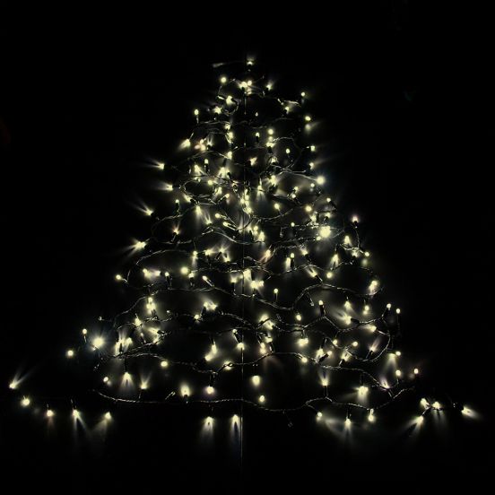 Гирлянда уличная STARLIGHT линейная теплый-белый Flash 100LED IP44 черный 5м, фото 4
