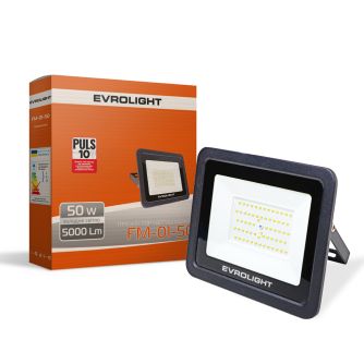 Подробнее о Прожектор светодиодный EVROLIGHT FM-01-50 50W 6400K, фото 2 Прожектор светодиодный EVROLIGHT FM-01-50 50W 6400K, фото 2