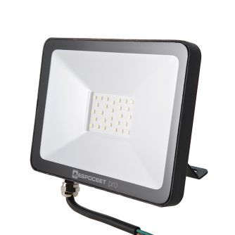 Подробнее о Прожектор светодиодный ЕВРОСВЕТ 20Вт 6400K EV-20-504 PRO-XL, фото 2 Прожектор светодиодный ЕВРОСВЕТ 20Вт 6400K EV-20-504 PRO-XL, фото 2