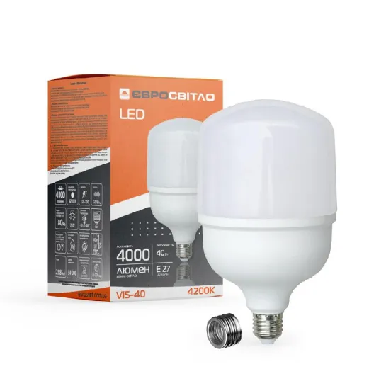 E-LD40S55N 5200lm LEDライト 4セット Лампы LED мини-линзы Н4 DECKER