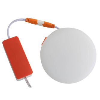 Світильник точковий врізний Євросвітло 9Вт коло LED-R-100-9 4200К без рамки, фото 2