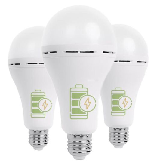 Набор лампа аккумуляторная Е27 LED NOAS YL95-0711 6500K 3 шт