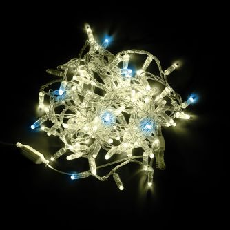 Подробнее о Гирлянда уличная STARLIGHT бахрома теплый/белый Flash 75LED IP44 прозрачный 2x0.7м, фото 2 Гирлянда уличная STARLIGHT бахрома теплый/белый Flash 75LED IP44 прозрачный 2x0.7м, фото 2