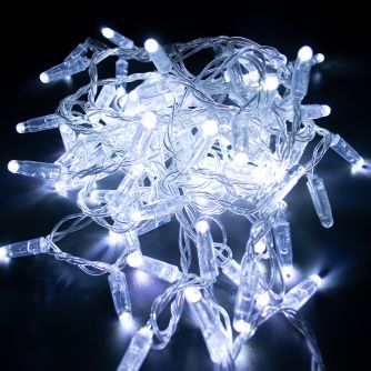 Подробнее о Гирлянда уличная STARLIGHT линейная белый Flash 100LED IP44 прозрачный 5м, фото 2 Гирлянда уличная STARLIGHT линейная белый Flash 100LED IP44 прозрачный 5м, фото 2