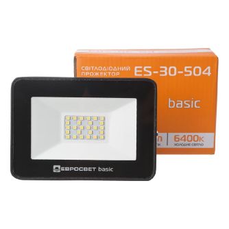 Прожектор светодиодный ES-30-504 BASIC 1650Лм 6400К, фото 3