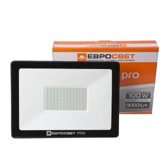 Подробнее о Прожектор светодиодный ЕВРОСВЕТ 100Вт 6400K EV-100-504 PRO 9000Лм, фото 3 Прожектор светодиодный ЕВРОСВЕТ 100Вт 6400K EV-100-504 PRO 9000Лм, фото 3