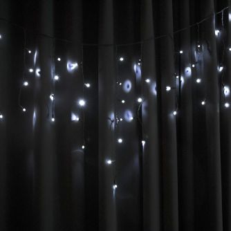 Подробнее о Гирлянда уличная STARLIGHT бахрома белый 75LED IP44 черный 2x0.7м Гирлянда уличная STARLIGHT бахрома белый 75LED IP44 черный 2x0.7м