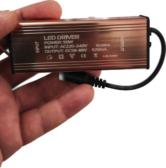 Детальніше про Драйвер до PANEL 50W DC58-86V 520mA круг. штекер Драйвер до PANEL 50W DC58-86V 520mA круг. штекер