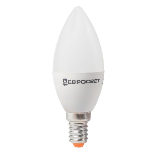 Лампа светодиодная ЕВРОСВЕТ 4Вт 4200К С-4-4200-14 E14, фото 2
