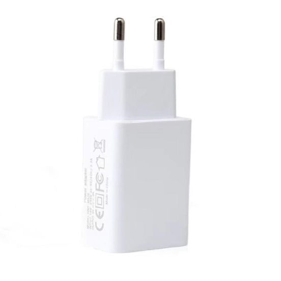 Детальніше про Зарядний пристрій USB 5V/2.1А White (Ridy-10) Зарядний пристрій USB 5V/2.1А White (Ridy-10)