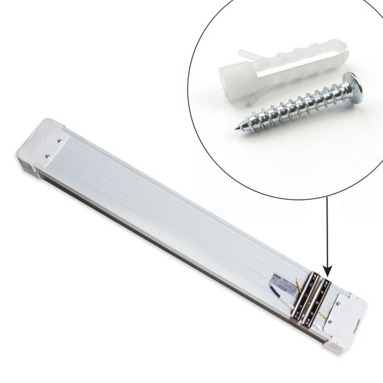 Світильник Євросвітло BTE-206 для LED-ламп Т8 2*600мм, фото 3