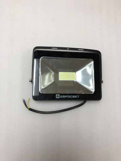 Прожектор светодиодный EVRO LIGHT 30Вт 6400K EV-30-01 2400Лм SMD НМ, фото 3