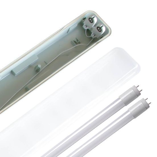 Светильник Євросвітло LED-SH2-40 2*1200 IP65 с лампами 18Вт 4000К