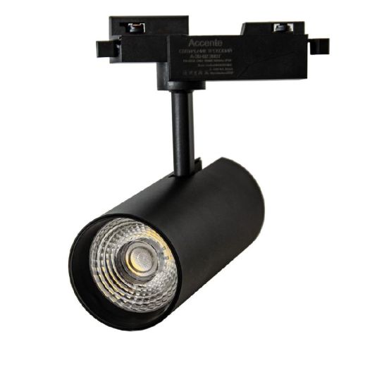 Трековый светильник Accente A-30-02 30Вт 4200К черный