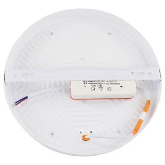 Світильник точковий накладний Євросвітло 36Вт коло LED-SR-220-36 6400К без рамки, фото 3