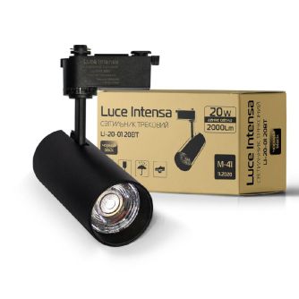 Подробнее о Светильник трековый Luce Intensa LI-20-01 20Вт 4200К черный Светильник трековый Luce Intensa LI-20-01 20Вт 4200К черный