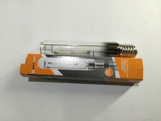 Лампа ЕВРОСВЕТ натриевая SON-T 250W 220v E40