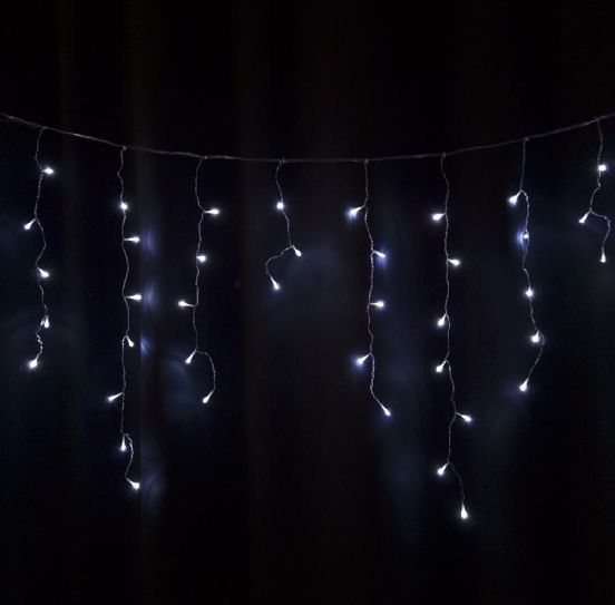 Подробнее о Гирлянда STARLIGHT бахрома белый 100LED IP20 прозрачный 3.2x0.7м Гирлянда STARLIGHT бахрома белый 100LED IP20 прозрачный 3.2x0.7м