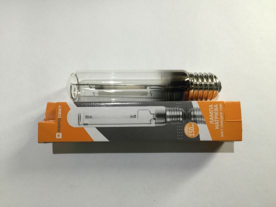 Детальніше про Лампа натрієва SON-T 150W 220v Е40 Лампа натрієва SON-T 150W 220v Е40