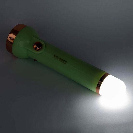 Фонарик на аккумуляторе LED YG8629 зеленый, фото 5