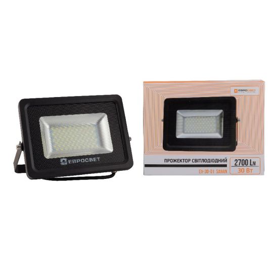 Прожектор EVRO LIGHT EV-30-01 30W 180-260V 6400K 2700Lm SanAn SMD НМ