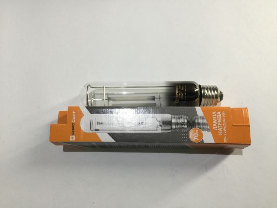 Лампа натрієва SON-T 70W 220v Е27