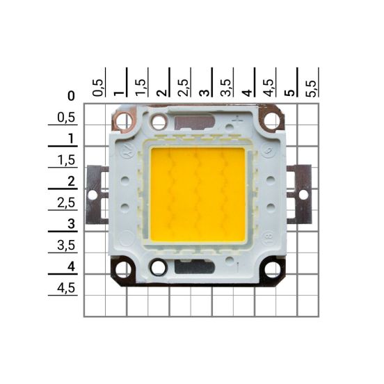 Чип 30w COB DC 900mA 31v 6400К, фото 2