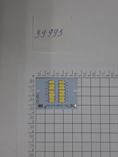 Чип 10w SMD DC 200mA 21-22v 033 S8018 STAND, фото 2
