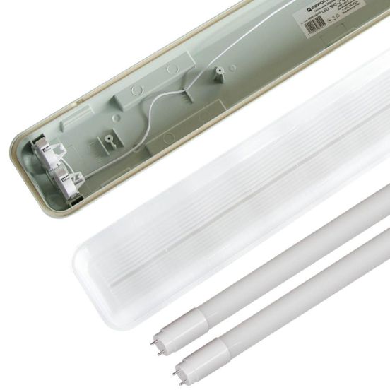 Светильник Євросвітло LED-SH2-40 2*1200 IP65 с лампами 18Вт 6400К