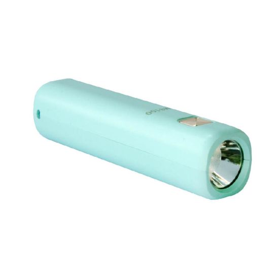Фонарик на аккумуляторе LED PM8100 голубой
