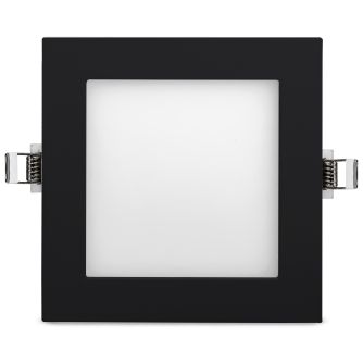 Подробнее о Светильник точечный врезной Євросвітло 9Вт квадрат LED-S-150-9 4200К черный Светильник точечный врезной Євросвітло 9Вт квадрат LED-S-150-9 4200К черный