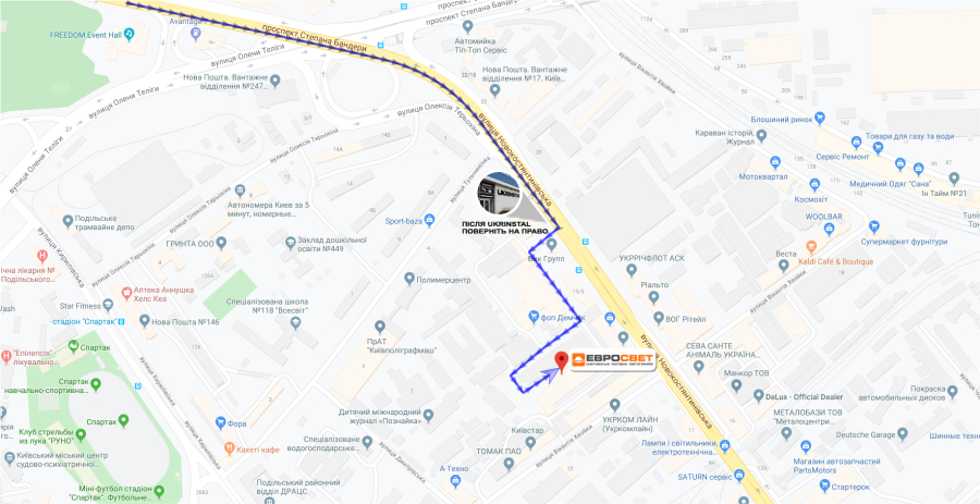 Проїзд з Куренівки 