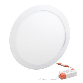 Світильник точковий врізний Євросвітло 24Вт коло LED-R-300-24 4200К, фото 3