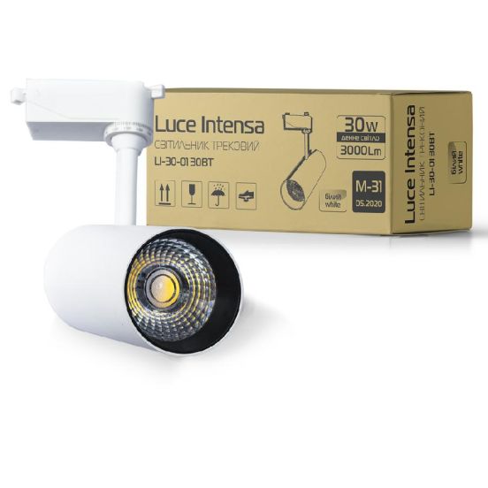 Світильник трековий Luce Intensa LI-30-01 30Вт 4200К білий
