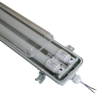 Детальніше про Світильник ЕВРОСВЕТ LED-SH-40 2*1200 IP65 з лампами 18Вт 6400К і запобіжником PULS-10, фото 2 Світильник ЕВРОСВЕТ LED-SH-40 2*1200 IP65 з лампами 18Вт 6400К і запобіжником PULS-10, фото 2