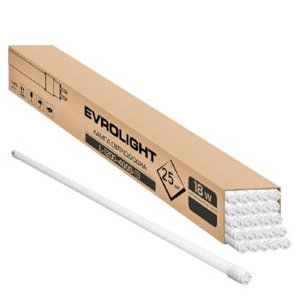 Набор лампа EVROLIGHT L-1200 4000K 18Вт G13 T8 трубчатая LED 25 шт