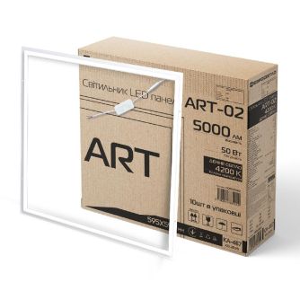 Светильник LED панель Євросвітло ART-02 50 Вт 4200K