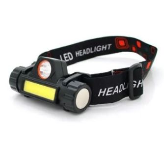 Ліхтарик налобний акумуляторний CATA LED CT-9120, фото 2