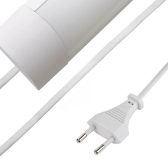 Набор светильник светодиодный линейный Євросвітло 18Вт 6400К EV-LS-18 IP20 с кабелем 1,5 м и вилкой 2шт, фото 5