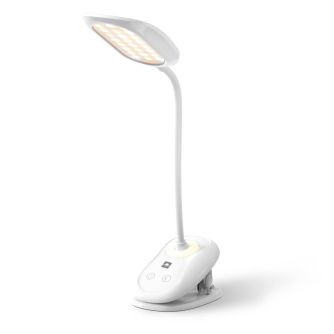 Настільна LED лампа з акумулятором Євросвітло Ridy Flex-02 біла, фото 4
