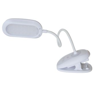 Настільна LED лампа з акумулятором Євросвітло Ridy Flex-02 біла, фото 5